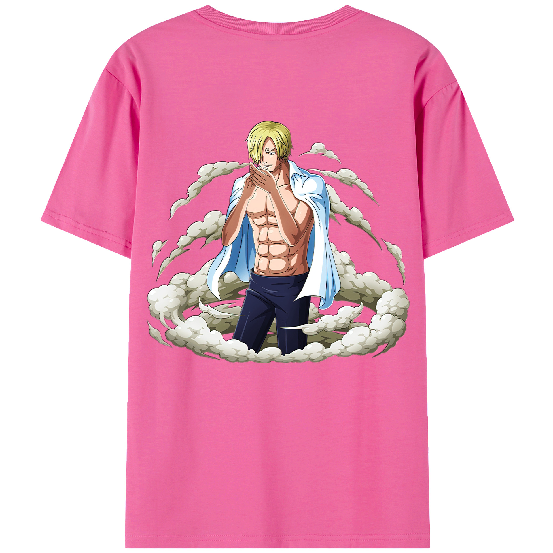 （画像用） ワンピース サンジ ONE PIECE Sanji レディース半袖Tシャツ(バックプリント)